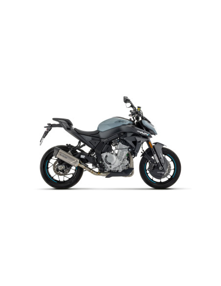 Ligne complète racing avec silencieux Indy Race EVO ARROW - titane - embout carbone - non homologué - CF MOTO