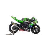 Ligne complète ARROW COMPETITION WSSP - titane - embout carbone - non homologué - KAWASAKI ZX-6R 636 2024-2026