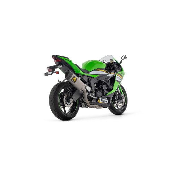 Ligne complète ARROW COMPETITION - titane - embout carbone - non homologué - KAWASAKI ZX-6R 636 2024-2026