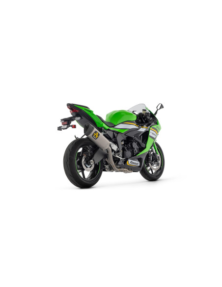 Ligne complète ARROW COMPETITION - titane - embout carbone - non homologué - KAWASAKI ZX-6R 636 2024-2026