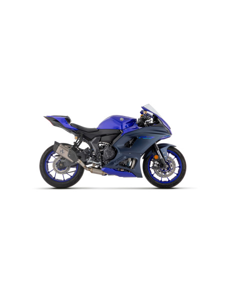 Ligne complète ARROW COMPETITION - titane - embout carbone - non homologué - YAMAHA YZF R7 2021-2024