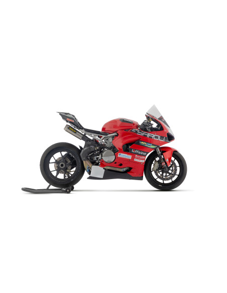 Ligne complète ARROW COMPETITION FIM 105dB - titane - embout inox - non homologué - DUCATI