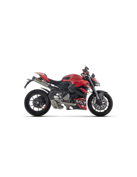 Ligne complète ARROW COMPETITION EVO - titane - embout carbone - non homologué - DUCATI
