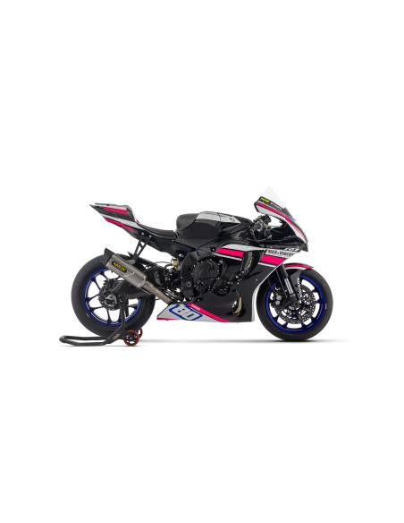 Ligne complète ARROW COMPETITION - titane - embout carbone - non homologué - YAMAHA YZF R1 2017-2026