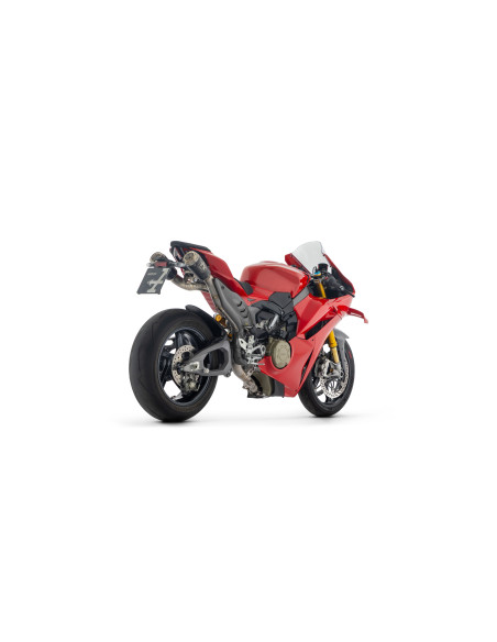 Ligne complète ARROW COMPETITION EVO silencieux - titane dark - embout titane - non homologué - DUCATI PANIGALE V4 2025-2026