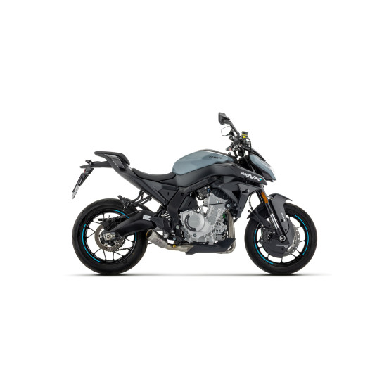 Ligne complète ARROW COMPETITION - titane - embout carbone - non homologué - CF MOTO 675 SR-R - 675 NK 2025-2026