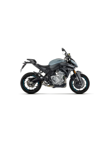Ligne complète ARROW COMPETITION - titane - embout carbone - non homologué - CF MOTO 675 SR-R - 675 NK 2025-2026