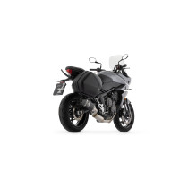 Ligne complète catalytique silencieux Veloce ARROW - aluminium dark - embout carbone - homologué - TRIUMPH TIGER 660 2022-2024 2