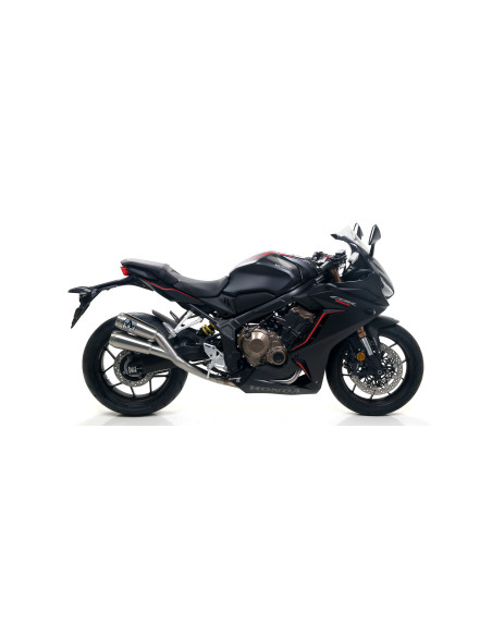 Ligne complète avec silencieux Pro-Race ARROW - titane - homologué - HONDA CB 650 R - CBR 650 R 2019-2023