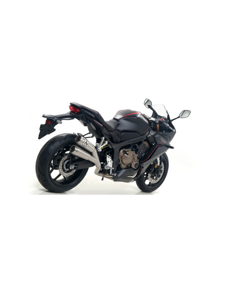 Ligne complète avec silencieux Pro-Race ARROW - titane - homologué - HONDA CB 650 R - CBR 650 R 2019-2023