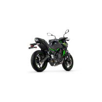 Ligne complète Indy Race ARROW - aluminium dark - embout carbone - homologué - KAWASAKI NINJA 650 - Z 650 2021-2023 2