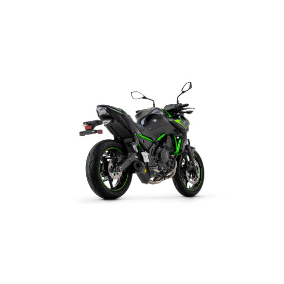 Ligne complète Indy Race ARROW - aluminium dark - embout carbone - homologué - KAWASAKI NINJA 650 - Z 650 2021-2023