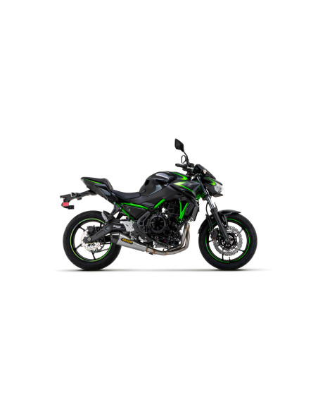 Ligne complète X-Kone ARROW - inox - embout carbone - homologué - KAWASAKI NINJA 650 - Z 650 2021-2023