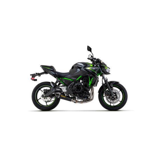 Ligne complète X-Kone dark ARROW - inox dark - embout carbone - homologué - KAWASAKI NINJA 650 - Z 650 2021-2023