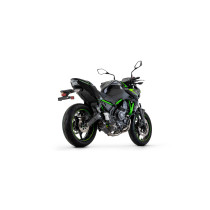 Ligne complète X-Kone dark ARROW - inox dark - embout carbone - homologué - KAWASAKI NINJA 650 - Z 650 2021-2023 2