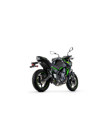 Ligne complète X-Kone dark ARROW - inox dark - embout carbone - homologué - KAWASAKI NINJA 650 - Z 650 2021-2023