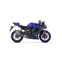 Ligne complète Pista ARROW - titane dark - embout carbone - homologué - YAMAHA YZF R7 2021-2024