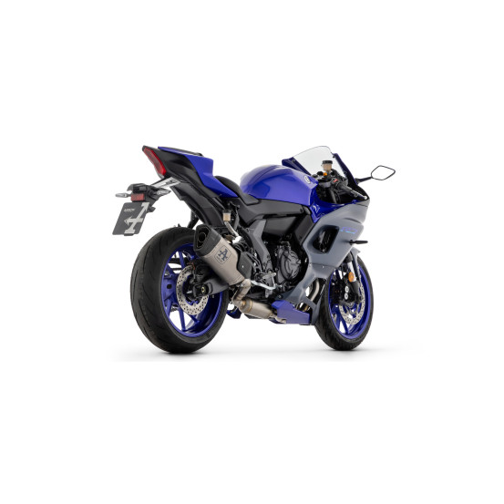 Ligne complète Pista ARROW - titane dark - embout carbone - homologué - YAMAHA YZF R7 2021-2024