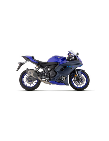 Ligne complète Pista ARROW - titane - embout carbone - homologué - YAMAHA YZF R7 2021-2024