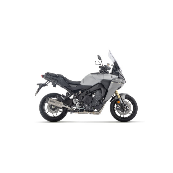 Ligne complète avec silencieux Indy Race EVO ARROW - aluminium dark - embout carbone - homologué - YAMAHA
