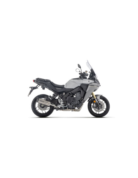 Ligne complète avec silencieux Indy Race EVO ARROW - aluminium dark - embout carbone - homologué - YAMAHA