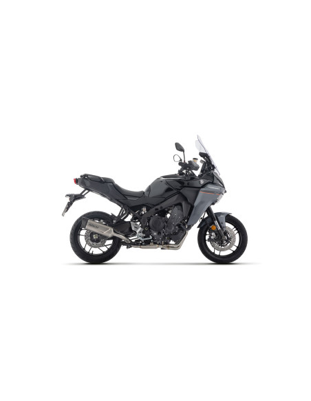 Ligne complète avec silencieux Indy Race EVO ARROW - aluminium dark - embout carbone - homologué - YAMAHA
