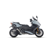 Ligne complète racing avec silencieux Indy Race ARROW - titane dark - embout carbone - non homologué - YAMAHA TMAX 560 2025-2026
