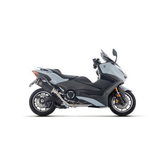 Ligne complète racing avec silencieux Indy Race ARROW - titane dark - embout carbone - non homologué - YAMAHA TMAX 560 2025-2026