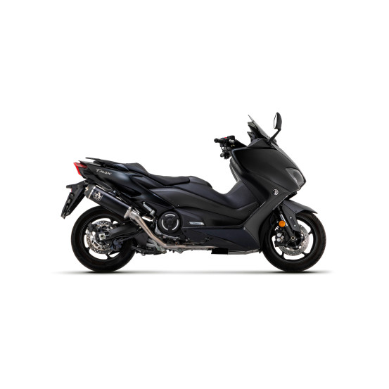 Ligne complète avec silencieux Indy Race ARROW - titane dark - embout carbone - homologué - YAMAHA