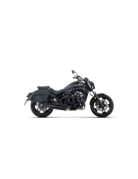 Ligne complète Rebel ARROW - inox dark - embout aluminium dark - homologué - KAWASAKI VULCAN S 650 2025-2026
