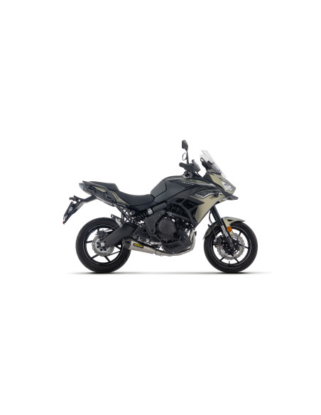 Ligne complète racing avec silencieux X-Kone ARROW - inox - embout carbone - non homologué - KAWASAKI VERSYS 650 2025-2026