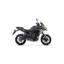 Ligne complète racing silencieux X-Kone dark ARROW - inox dark - embout carbone - non homologué - KAWASAKI VERSYS 650 2025-2026