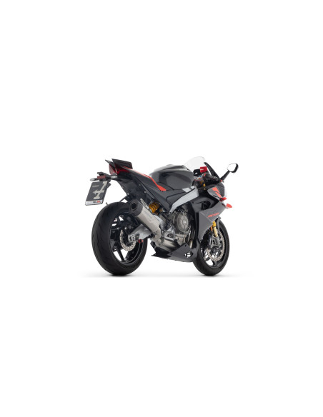 Ligne complète silencieux Indy Race EVO ARROW - titane - embout carbone - non homologué - APRILIA RS 660 - TUONO 660 2025-2026