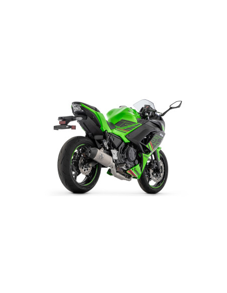 Ligne complète avec silencieux Veloce ARROW - titane - embout carbone - homologué - KAWASAKI