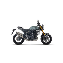 Ligne complète avec silencieux Round-Sil ARROW - titane - embout carbone - homologué - SUZUKI GSX-8T / GSX-8TT 2025-2026