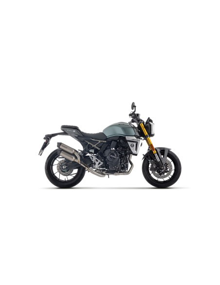 Ligne complète avec silencieux Round-Sil ARROW - titane - embout carbone - homologué - SUZUKI GSX-8T / GSX-8TT 2025-2026