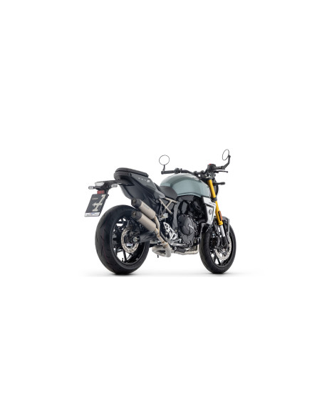 Ligne complète avec silencieux Round-Sil ARROW - titane - embout carbone - homologué - SUZUKI GSX-8T / GSX-8TT 2025-2026