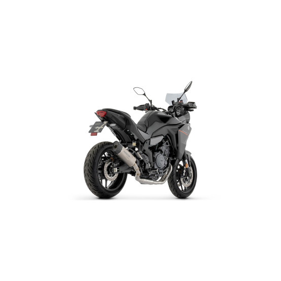 Ligne complète avec silencieux Indy Race EVO ARROW - aluminium dark - embout carbone - homologué - YAMAHA