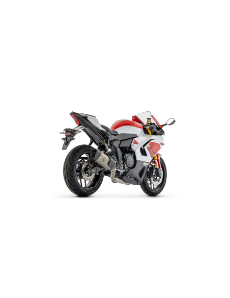 Ligne complète avec silencieux Pista ARROW - titane - embout carbone - homologué - YAMAHA YZF R7 2026