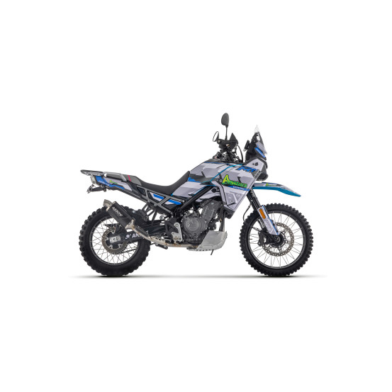 Pare-chaleur en carbone ARROW - CF MOTO 450 MT 2024-2026 / ZONTES ZT703-F 2025-2026