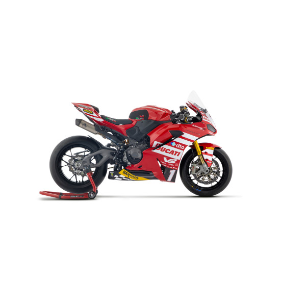 Kit intermédiaire ARROW COMPETITION - titane - embout carbone - non homologué - DUCATI