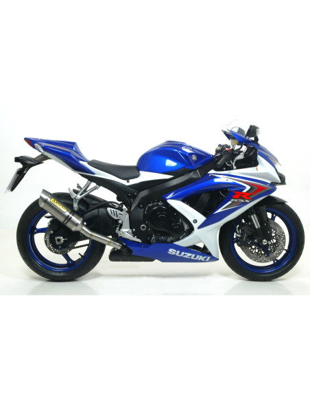 Raccord pour silencieux ARROW Thunder pour collecteurs d'origine - non homologué - SUZUKI GSX-R 600 IE - GSX-R 750 IE 2008-2010