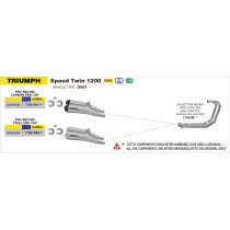 Raccord non catalysé ARROW - non homologué - TRIUMPH