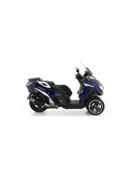 Raccord racing pour pot ARROW Urban - non homologué - PEUGEOT METROPOLIS 400 2017-2021