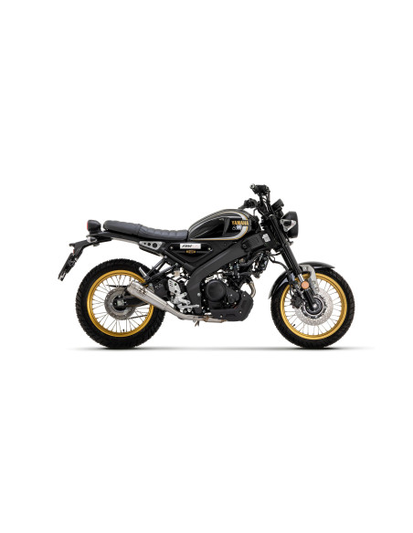 Silencieux Pro-Race ARROW - nichrome - non homologué - YAMAHA YZF-R 125 2019-2022 - MT 125 2020-2024 - XSR 125 2021-2024