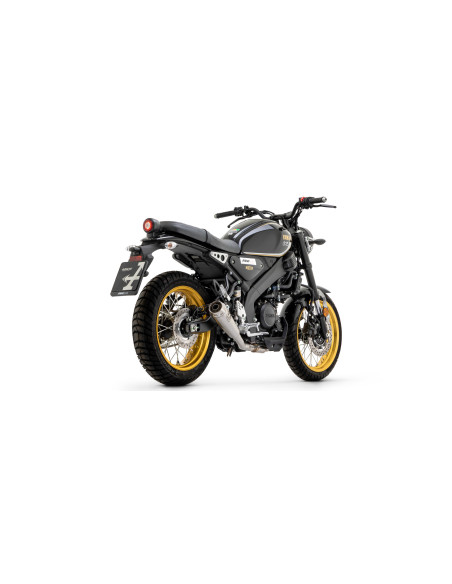 Silencieux Pro-Race ARROW - nichrome - non homologué - YAMAHA YZF-R 125 2019-2022 - MT 125 2020-2024 - XSR 125 2021-2024