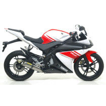 Silencieux Street Thunder ARROW - aluminium dark - embout inox - homologué - YAMAHA YZF-R 125 2008-2018