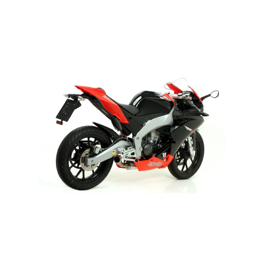 Silencieux Thunder ARROW - aluminium - embout inox - homologué - APRILIA RS4 125 2011-2016