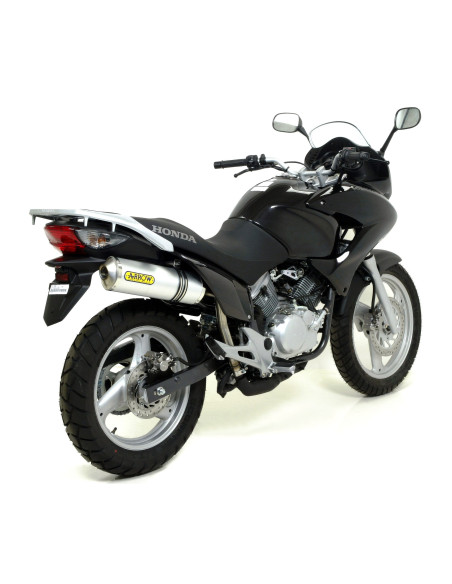 Silencieux Off-road Thunder ARROW - aluminium - embout inox - homologué - HONDA XL 125 V VARADERO 2001-2012