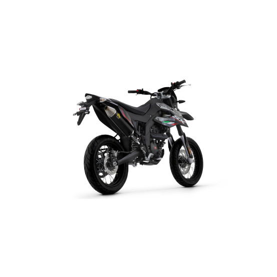 Silencieux Thunder ARROW - aluminium dark - embout inox - homologué - APRILIA RX / SX 125 2021-2024